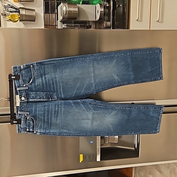 💕MOTHER SUPERIOR💕 The Ditcher Crop Jeans ~ Hit The Ground Running 27 NWOT - Picture 10 of 16